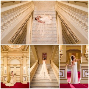 Photographer Hugh Buttsworth — at Her Majesty's Theatre Perth, Editoral Shoot for Exclusive Brides Mag.2